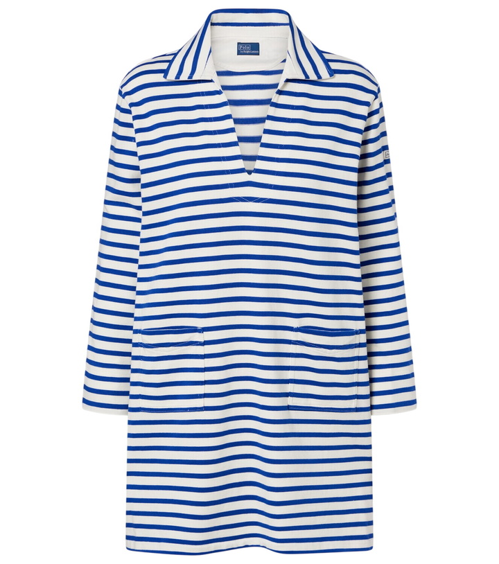 Photo: Polo Ralph Lauren Striped cotton jersey polo dress