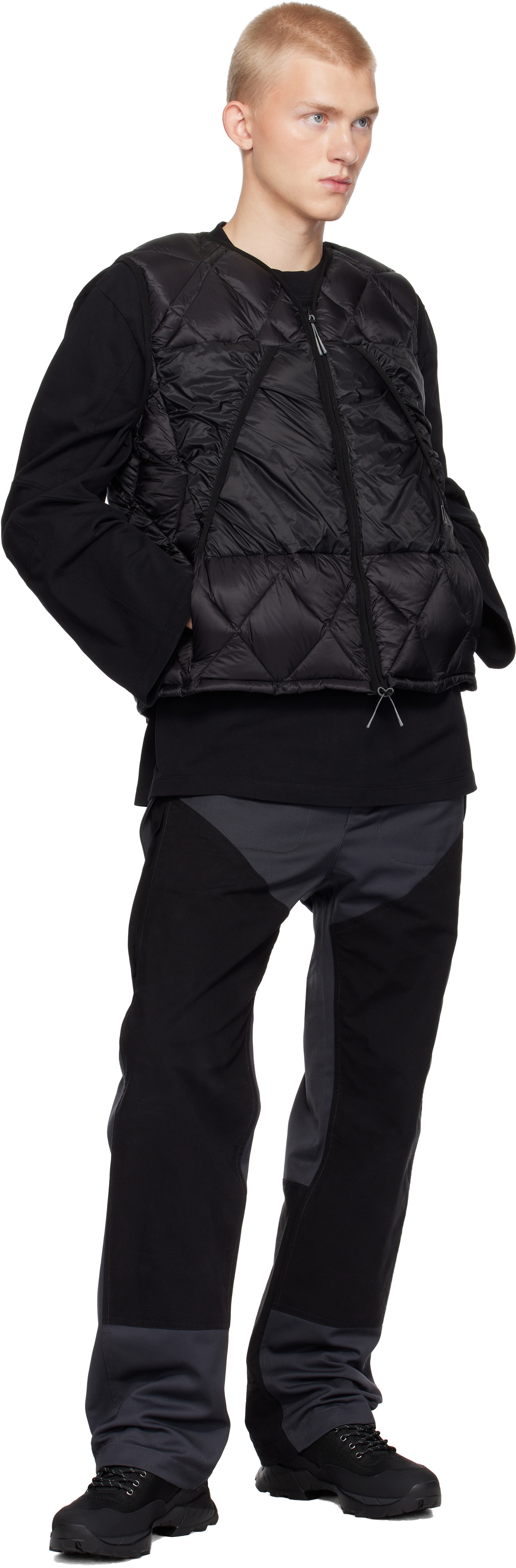 ROA Black Light Down Vest