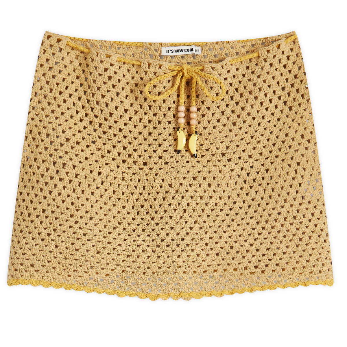 It's Now Cool Women's The Mini Crochet Skirt in Na-Nas