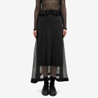 Cecilie Bahnsen Women's Gemma Skirt in Black