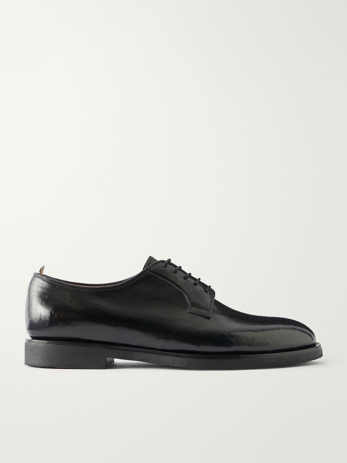 Officine Creative - Bariton Flexi 001 Leather Derby Shoes - Black