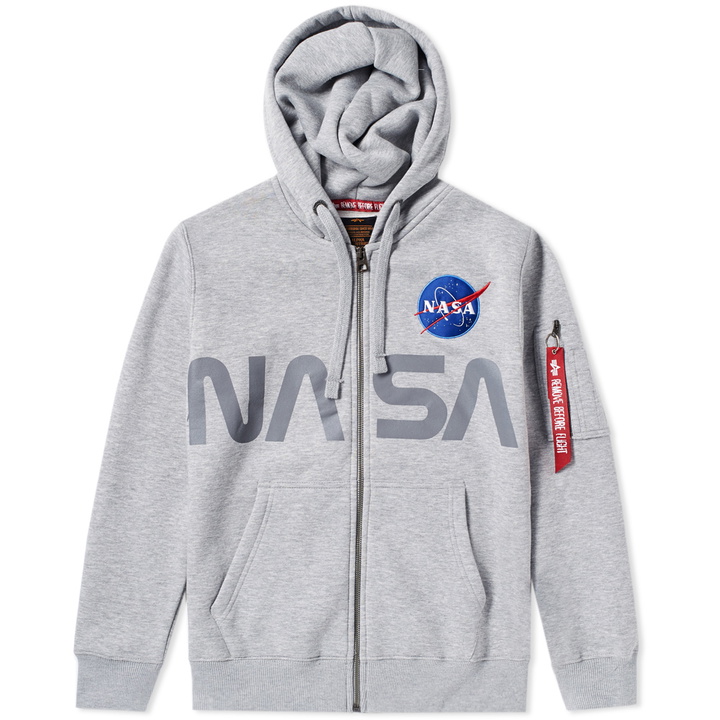 Photo: Alpha Industries NASA Zip Hoody