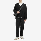 MM6 Maison Margiela Men's Drawstring Trouser in Black