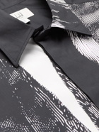 Dunhill - Printed Cotton-Poplin Shirt - Black
