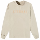 Fear Of God Men's Long Sleeve Eternal Cotton T-Shirt in Dusty Beige