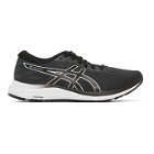 Asics Black and White Gel-Excite 7 4E Sneakers