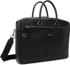 Lacoste Black Slim Computer Bag