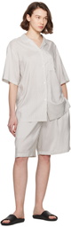 The Row White Zinnia Shorts