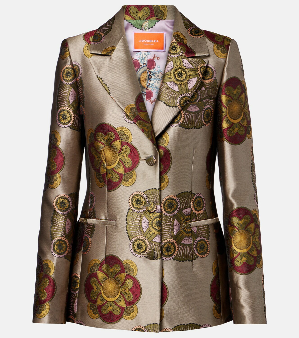 La DoubleJ 24/7 printed blazer