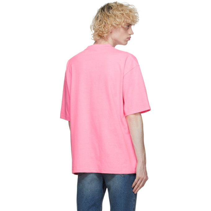 Balenciaga Pink Sponsor T-Shirt Balenciaga Balenciaga Pink Sponsor T-Shirt Balenciaga
