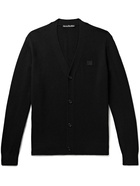 Acne Studios - Keve Logo-Appliquéd Wool Cardigan - Black