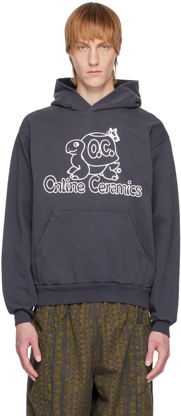 Photo: Online Ceramics Navy 'Hitching A Ride' Hoodie