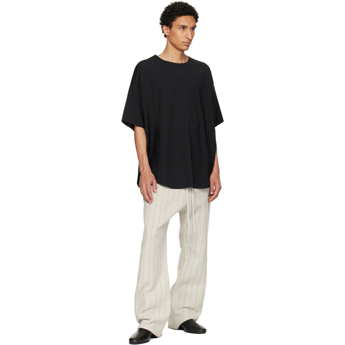 Fear of God Black Relaxed S/S T-shirt