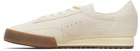 Lacoste Off-White Aura Leather Sneakers