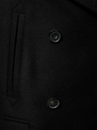 PT TORINO - Double Breasted Wool Blend Peacoat
