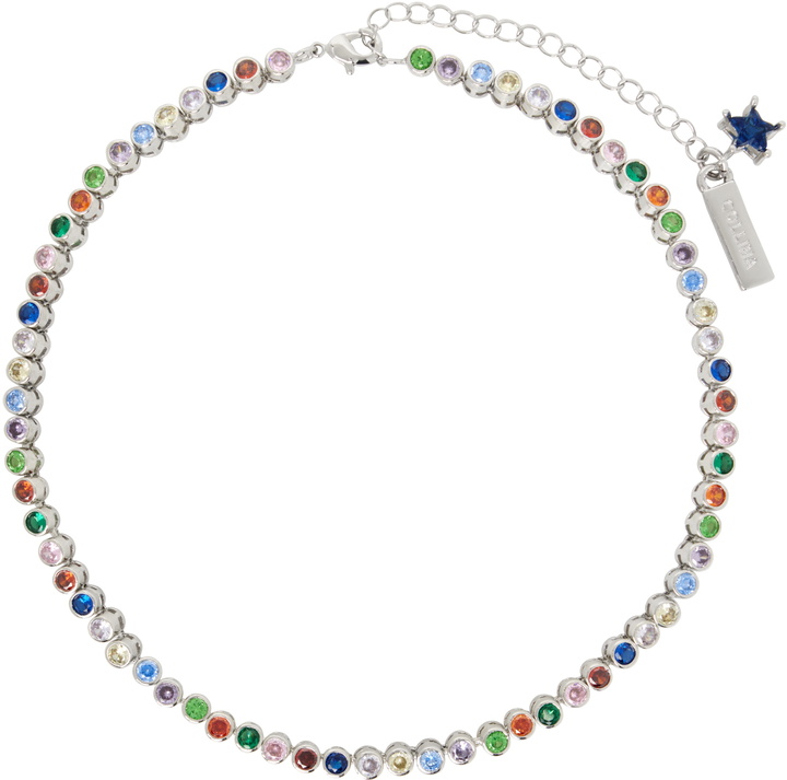 Photo: Collina Strada Silver Brass Tennis Necklace