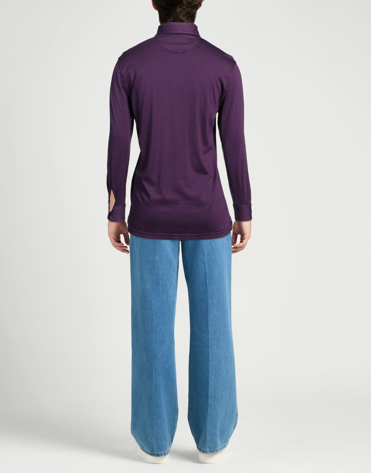 Fedeli Mens Polo shirt in Purple