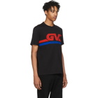 Givenchy Black GV World Tour Jersey T-Shirt