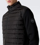 Canada Goose Hybridge Flavio down-paneled wool cardigan