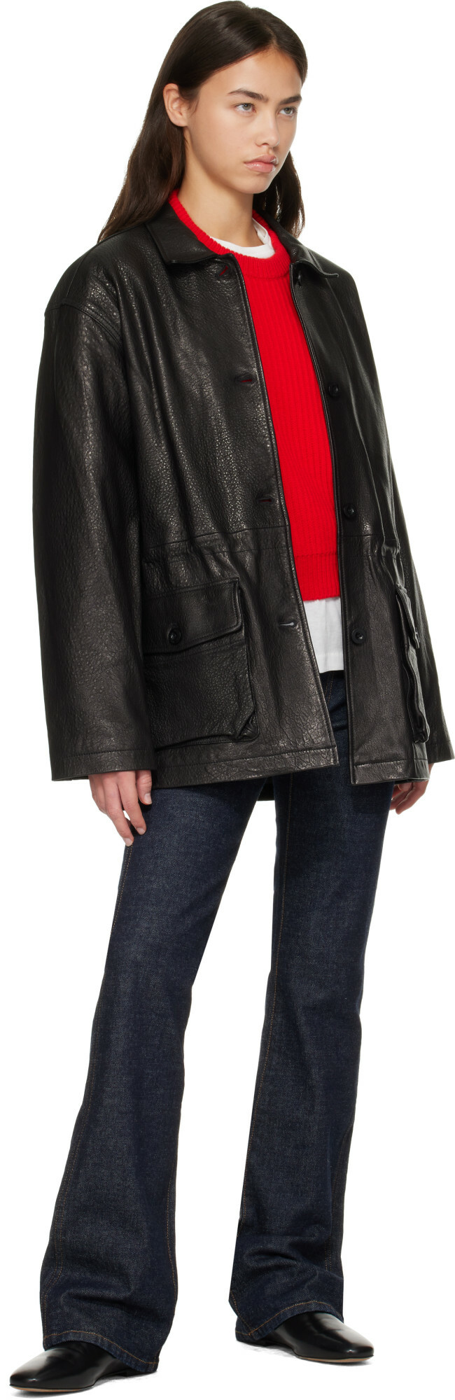 Nothing Written Black Arden Leather Jacket