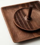 Zanat Nakit walnut decorative tray by Monica Förster