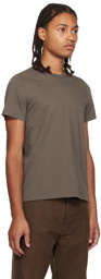 Rick Owens Gray Short Level T-Shirt