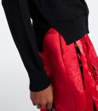 Simone Rocha Embellished wool and silk cardigan