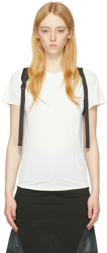 Photo: HYEIN SEO White Polyester T-Shirt