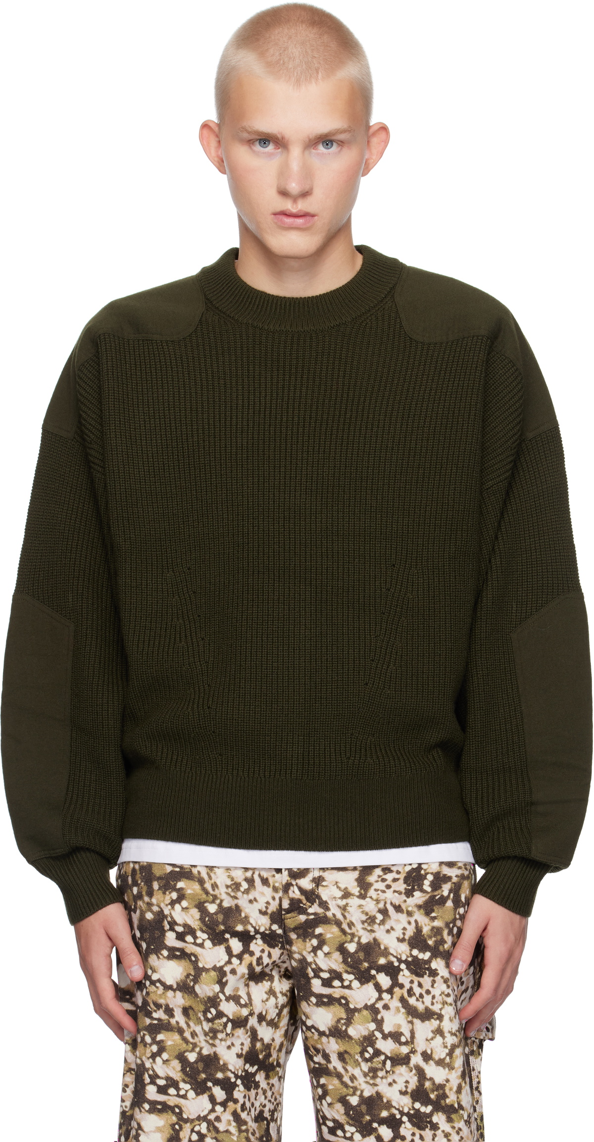 Isabel Marant Khaki Bartolo Sweater