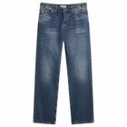 Peachy Den Women's Goldie Wide Leg Jeans in Dark Fade
