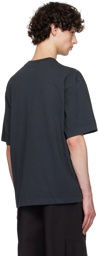 Acne Studios Black Stamp Logo T-Shirt