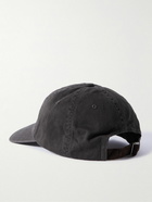 Acne Studios - Logo-Appliquéd Garment-Dyed Cotton Baseball Cap - Gray