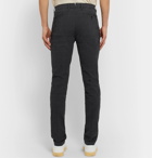 Bellerose - Slim-Fit Checked Seersucker Trousers - Gray