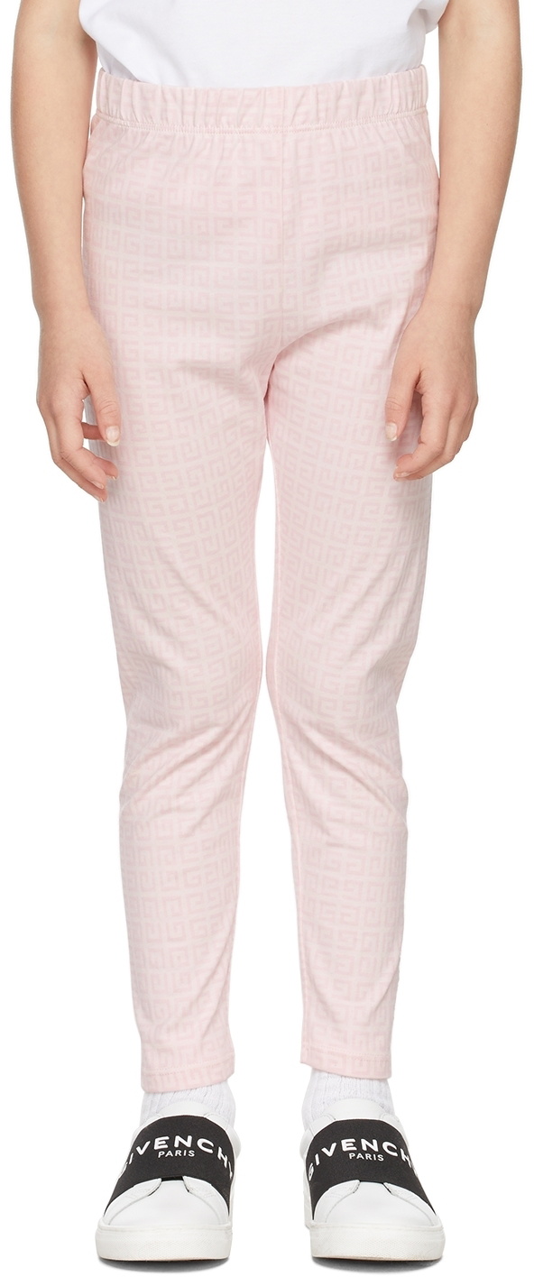 Givenchy Girls 4g Logo Leggings Pink - 12Y PINK - 2024