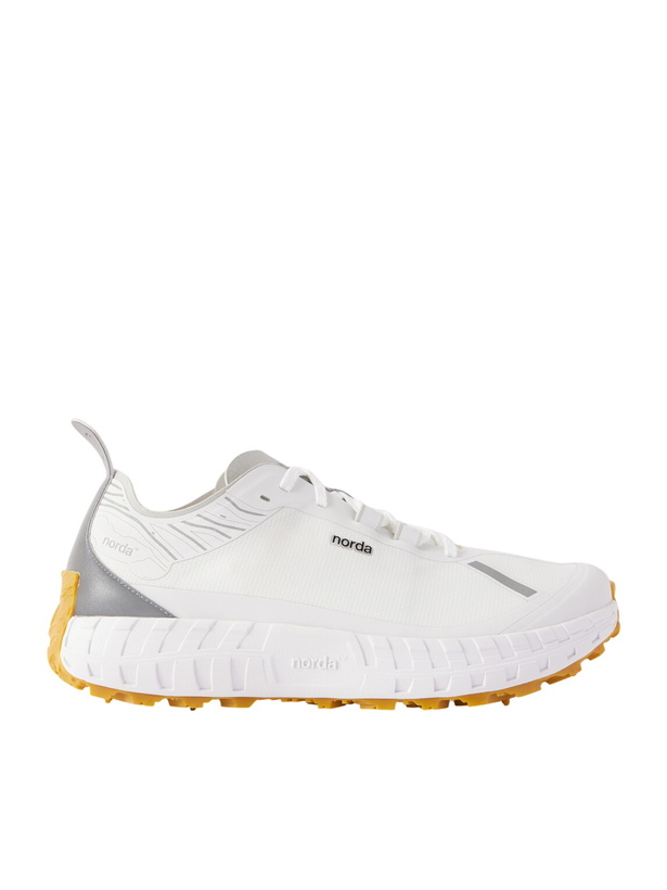 Photo: norda - 001A Rubber-Trimmed Dyneema® Running Sneakers - White