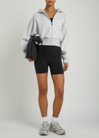 Tala Cocoon Hooded Jersey Sweatshirt Grey