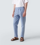 Orlebar Brown Carsyn linen and cotton slim pants