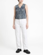 Rag & Bone Womens Tailored Vest in Blue