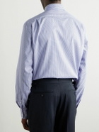Ralph Lauren Purple label - Gingham Cotton-Poplin Shirt - Blue