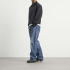 Visvim Men's Social Sculpture 01 Wide Damaged Jeans in Indigo