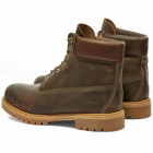 Timberland Men's 6" Premium Boot in Medium Brown Full Grain