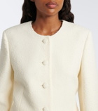Róhe Wool-blend bouclé jacket