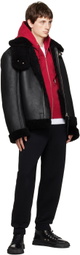 AMI Paris Red Ami De Cœur Hoodie