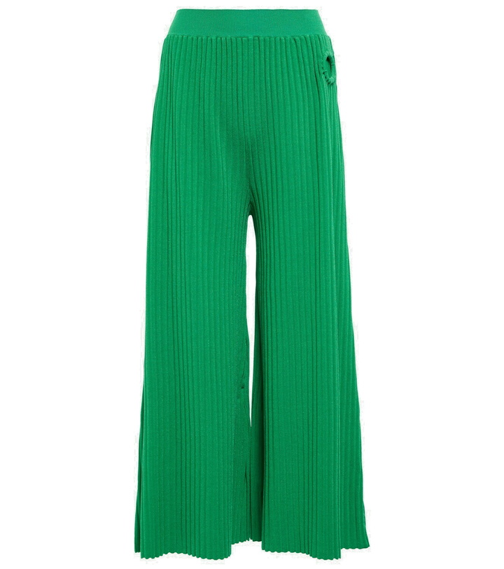 Photo: Stella McCartney - Ribbed-knit culottes