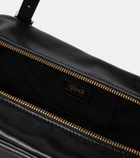 Versace Tag Bowling Medium leather shoulder bag