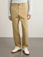 Barena - Straight-Leg Cotton-Gabardine Trousers - Neutrals