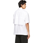 Juun.J White Layered Short Sleeve Shirt