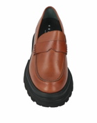 Hogan Womens Loafers Tan