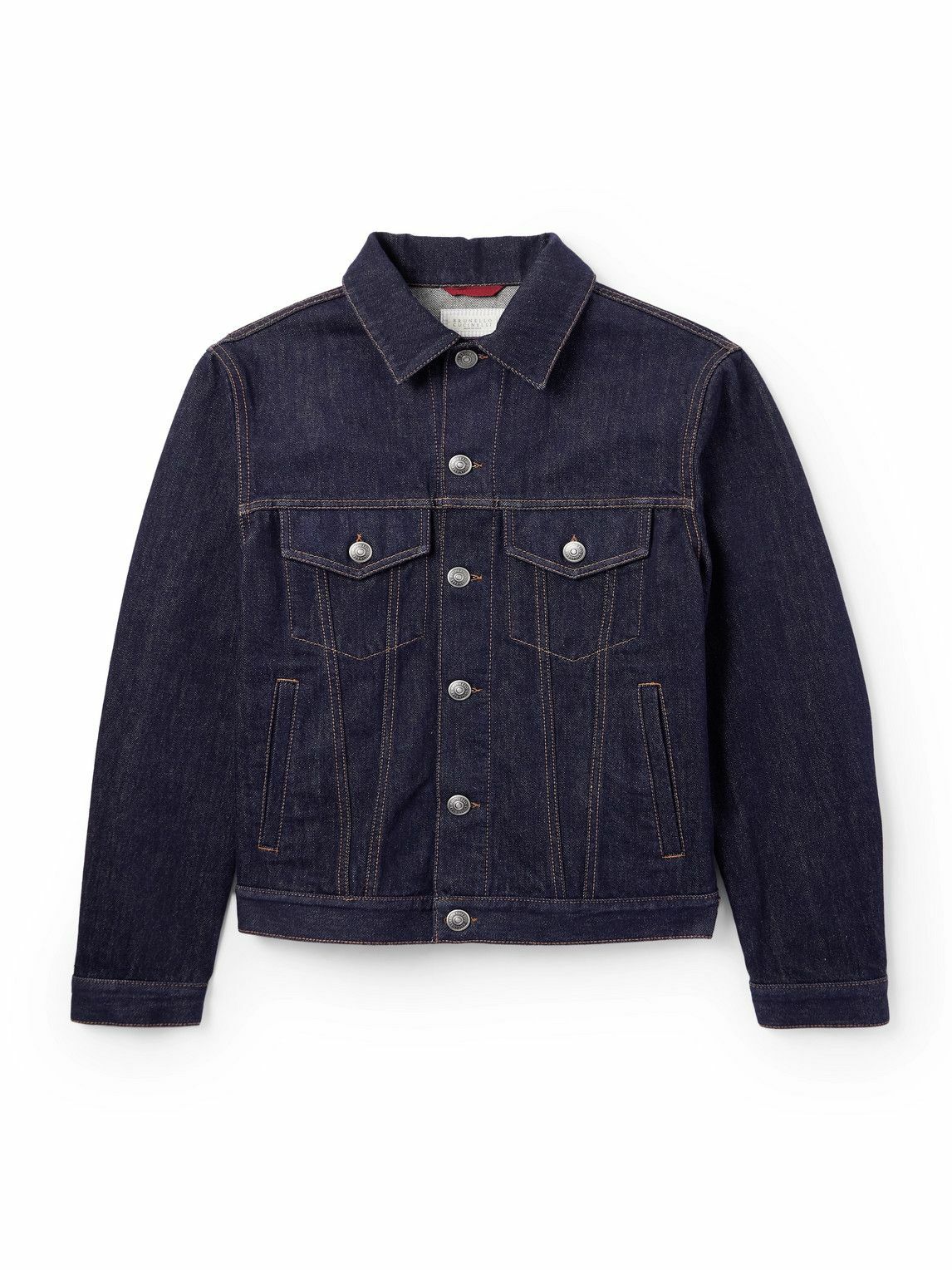 Brunello Cucinelli - Denim Trucker Jacket - Gray Brunello