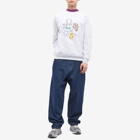 Dime Men's Codex Crew Sweat in Ash